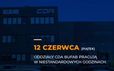 12 czerwca pracujemy w niestandardowych godzinach